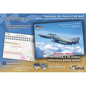F-4E AUP Greek Air Force decals (LIMITED edition) PRE-ORDER